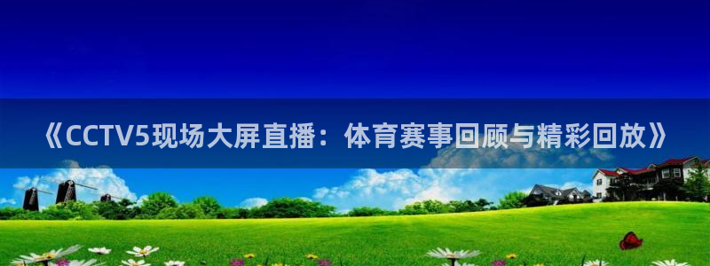 《CCTV5现场大屏直播：体育赛事回顾与精彩回放》