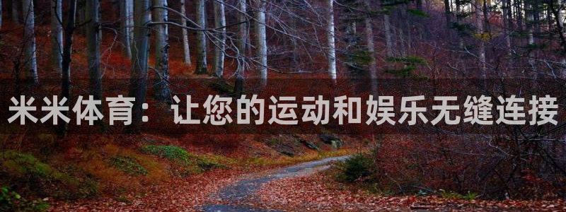 米米体育：让您的运动和娱乐无缝连接